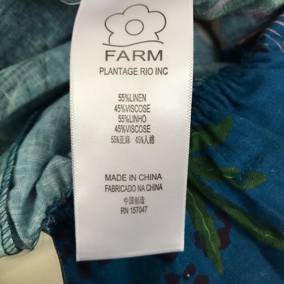 Farm Rio Jungle Print Paperbag Waist Shorts NEW - Picture 9 of 9